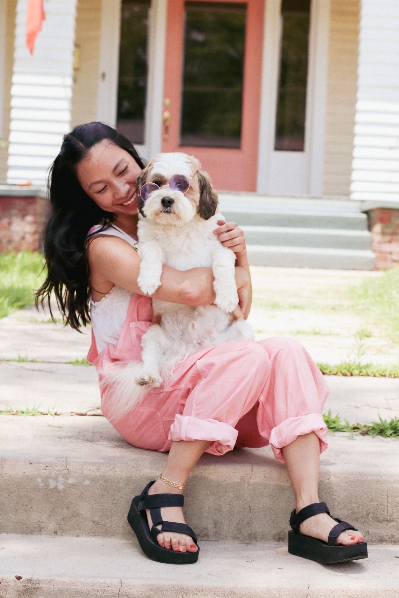 LUS Pink Overalls – grapefruitwv